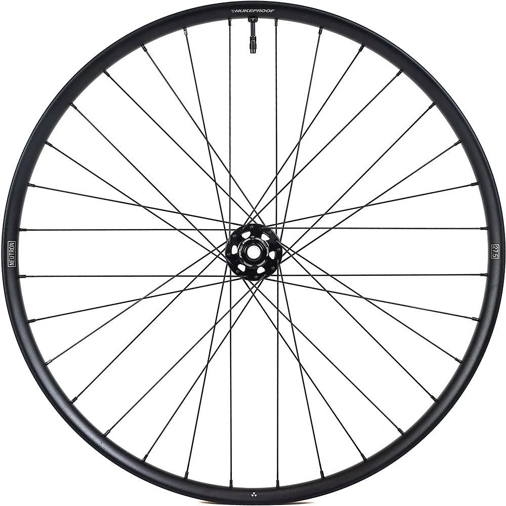 Nukeproof Neutron V2 Front Wheel - 20x110mm Non Boost - Black