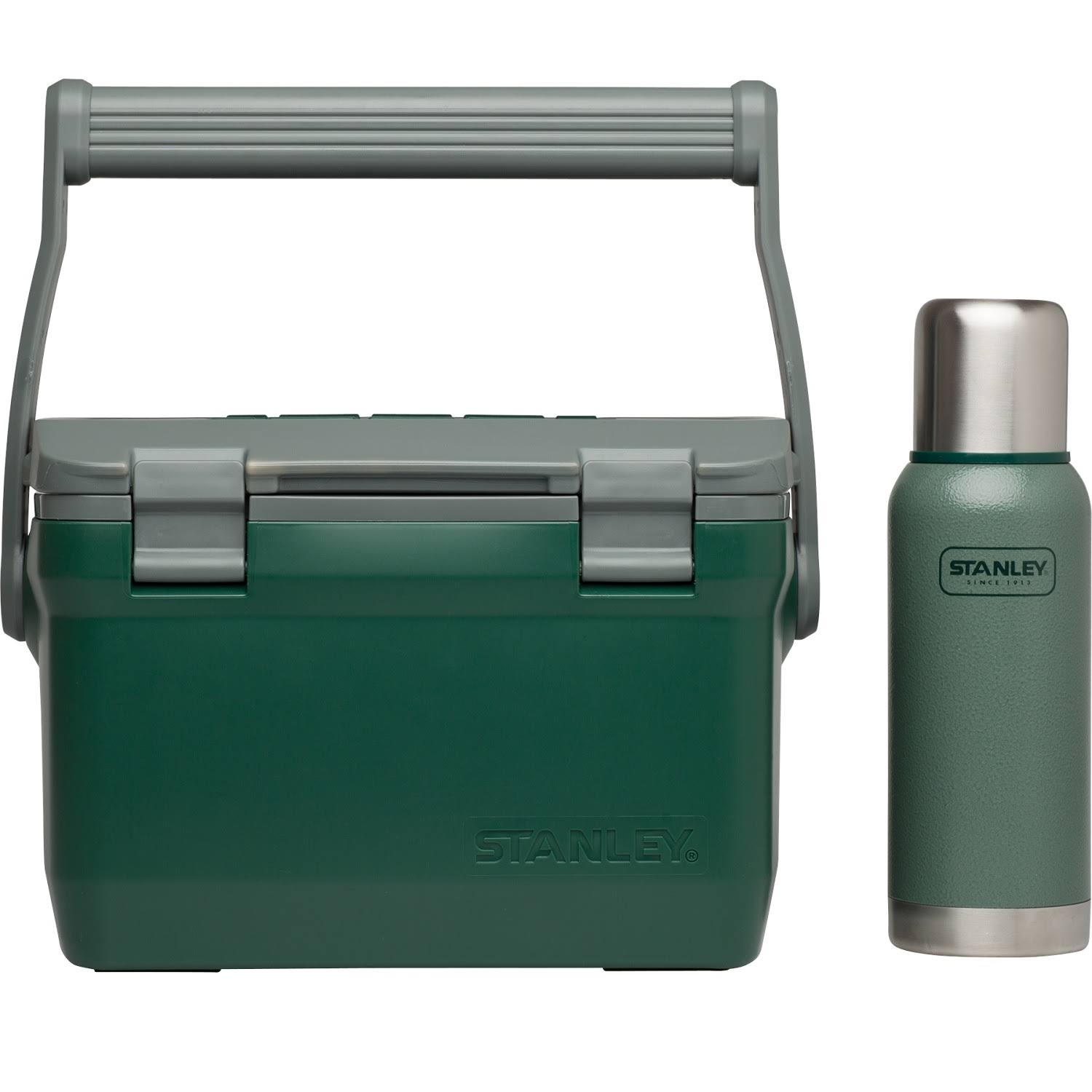Stanley 7-Quart Adventure Cooler with Vacuum Bottle - Green