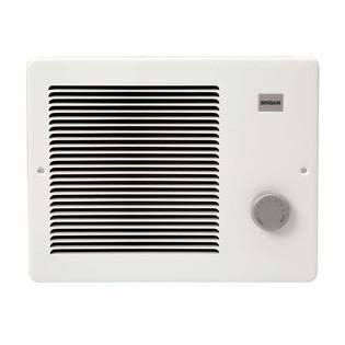 Broan 170 Wall Heater, 500/1000 Watt 120 VAC, White Painted Grille