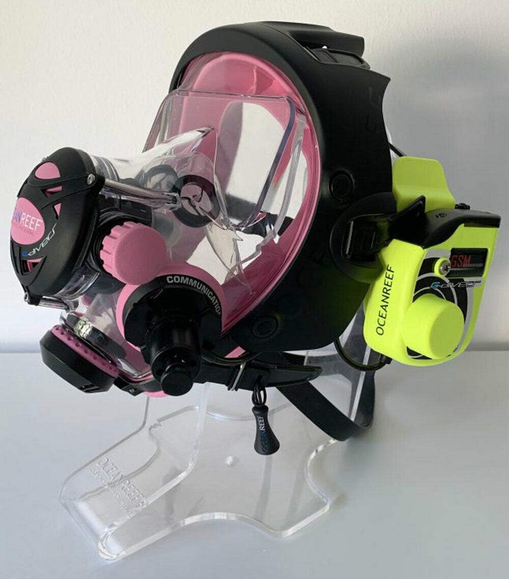 Ocean Reef Neptune Space G. Divers Series Full Face Mask Kit (Small/Medium, Pink)