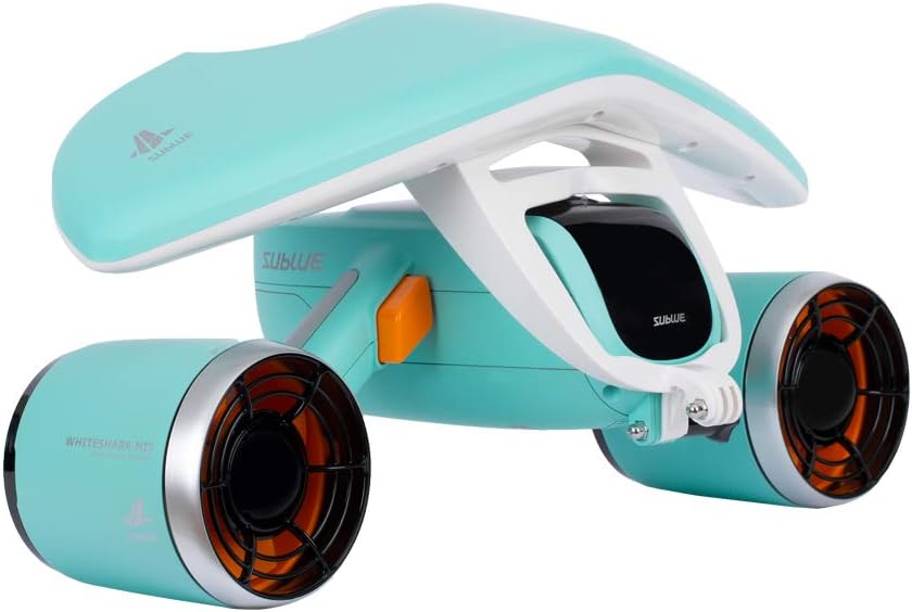 sublue WhiteShark Mix Underwater Scooter Dual Motors, Action Camera Compatible, Water Sports Swimming Pool Scuba Diving for Kids/Adults