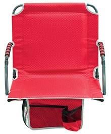 Bleacher Boss Stadium Seat with Arms - Red