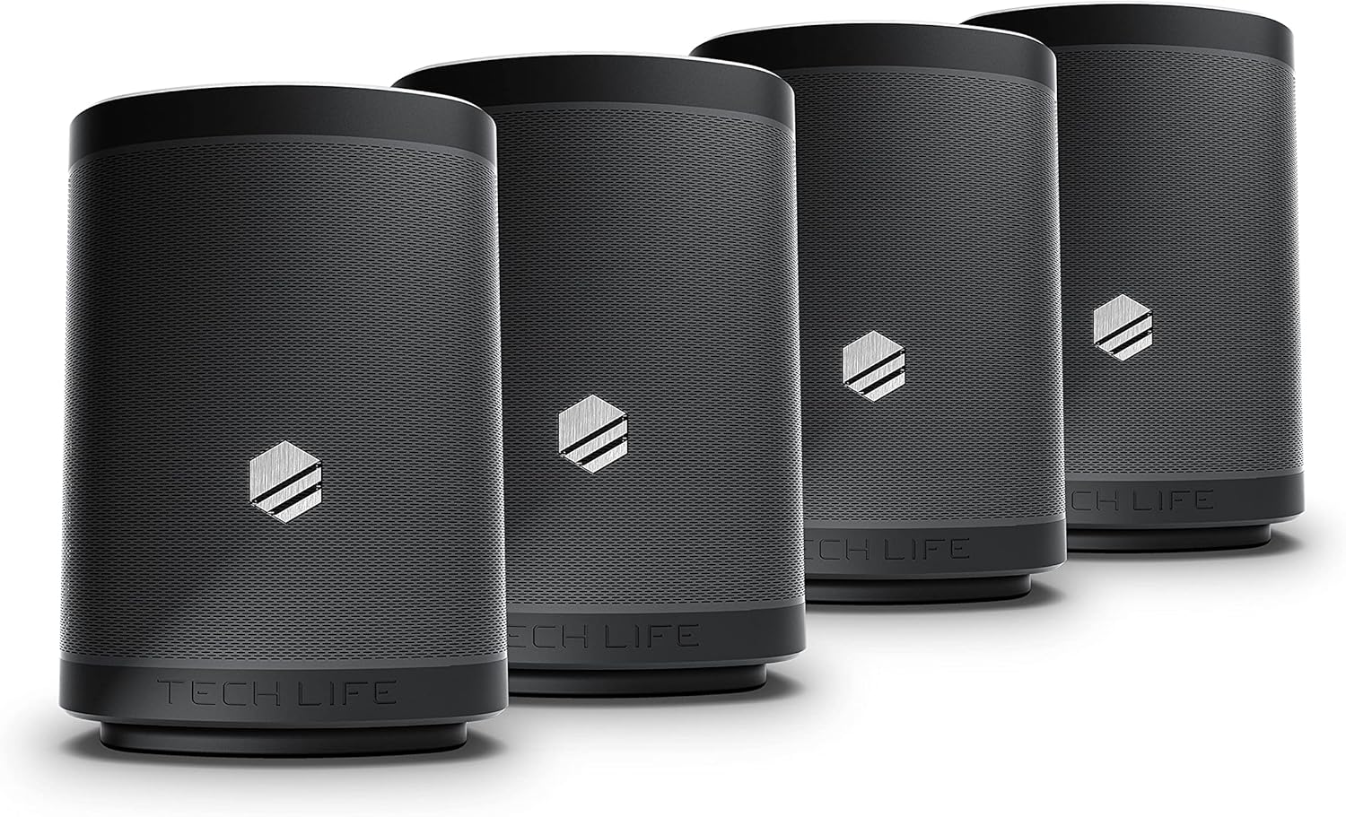 Tech-Life Boss Portable Bluetooth Speaker- 4-Pack