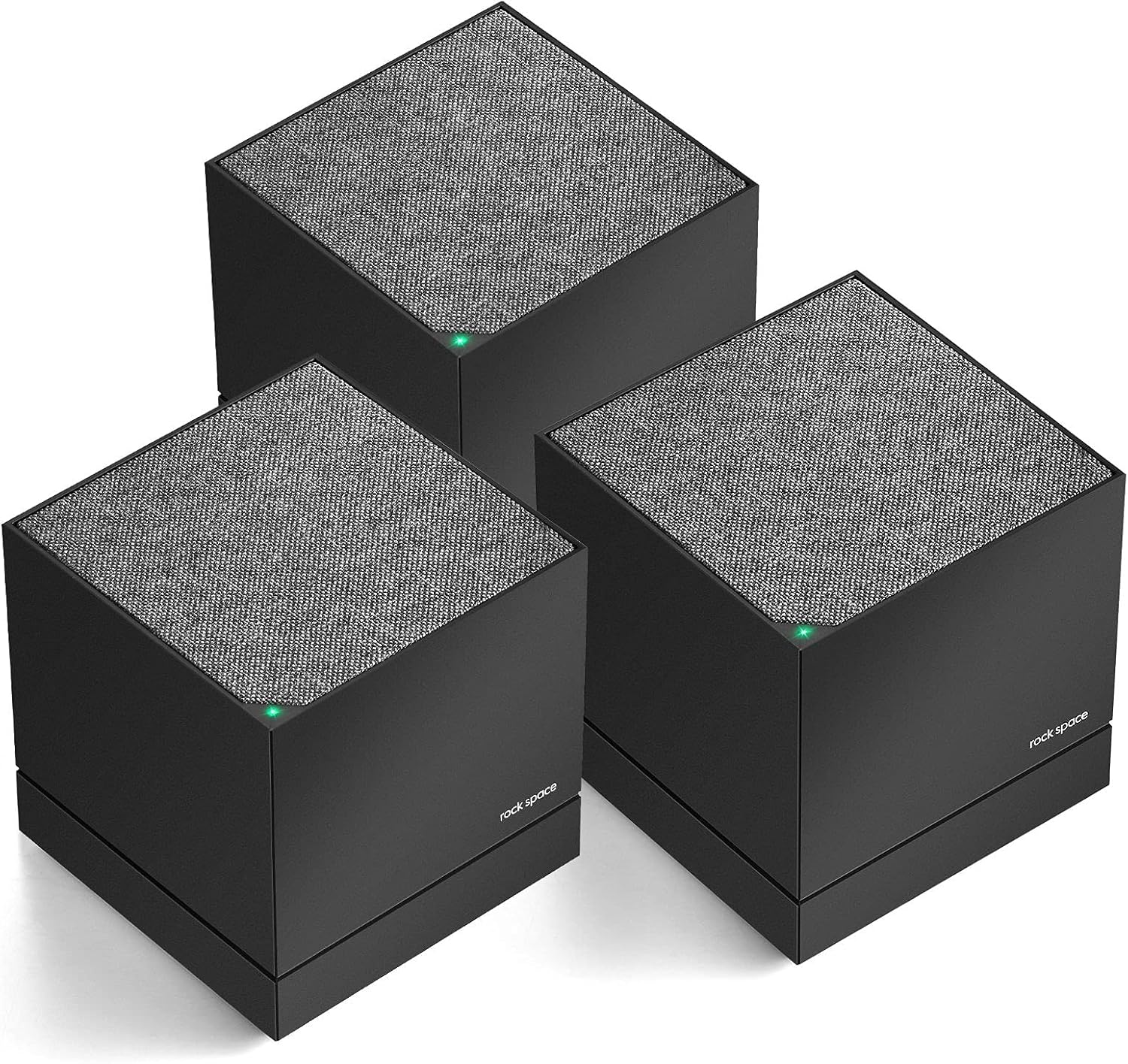 Tri-Band Mesh WiFi System, up to 6000 sq. Ft Whole-home Coverage, Router & Extender Replacement w/ 9 Gigabit Ethernet Ports, High-Performance Mesh WiFi Network Covers 8+ Rooms and 100+ Devices- 3 Pack