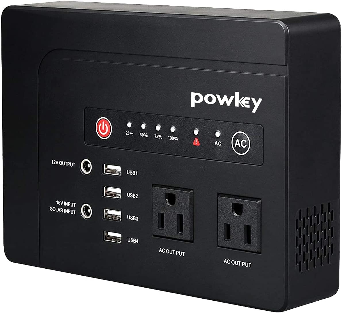 200Watt Portable Power Bank with AC Outlet for Camping 42000mAh Power Supply for CPAP, 2 AC Ports, 4 USB Ports, 2 DC Ports…