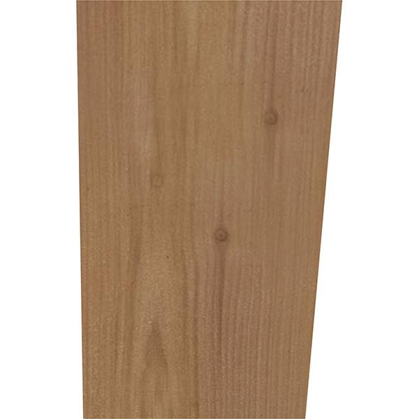 3 1/2x22W x 6x22D x 6x22H Traditional Smooth Brace, Western Red Cedar