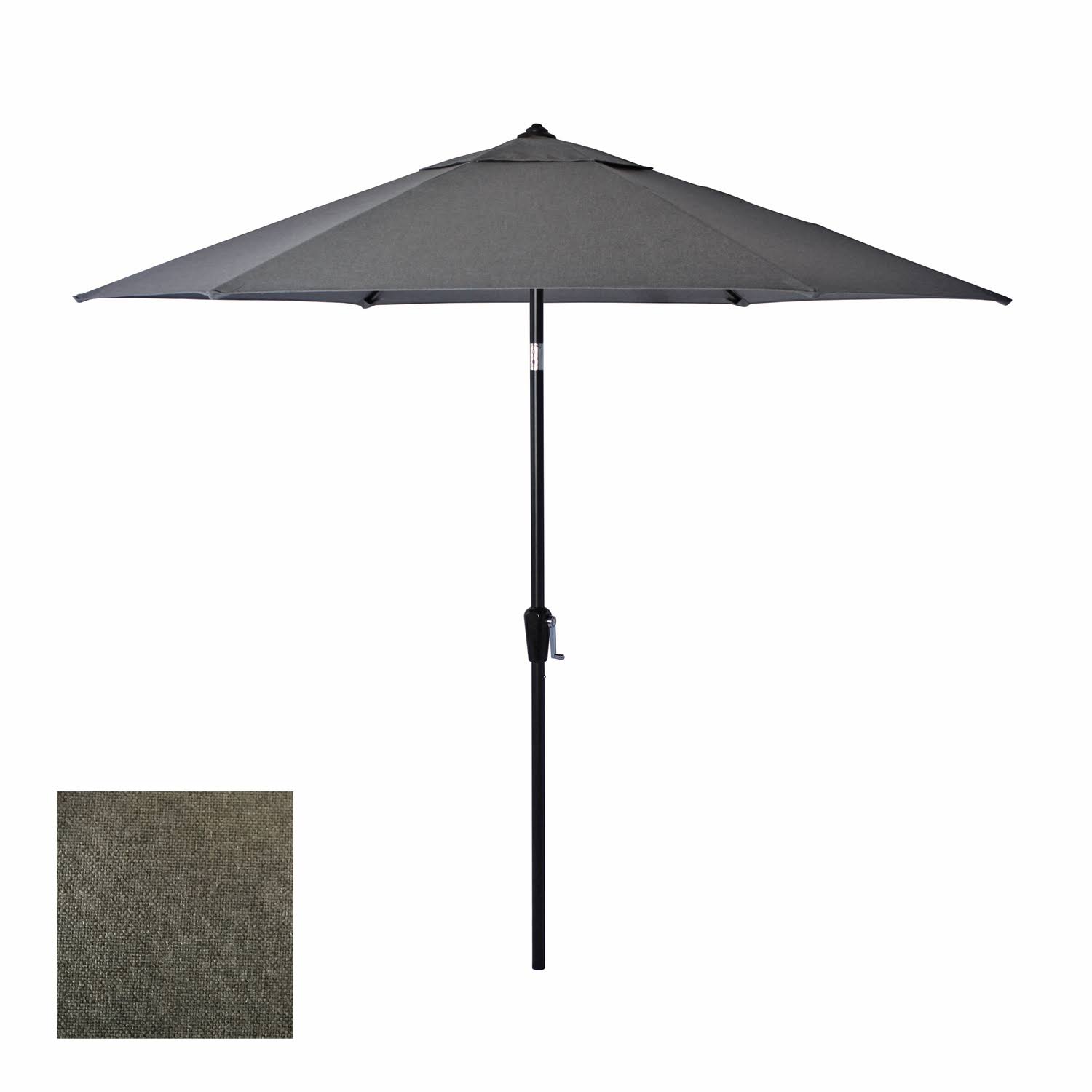 Living Accents 8048173 9 ft. Camas Tiltable Patio Umbrella Brown