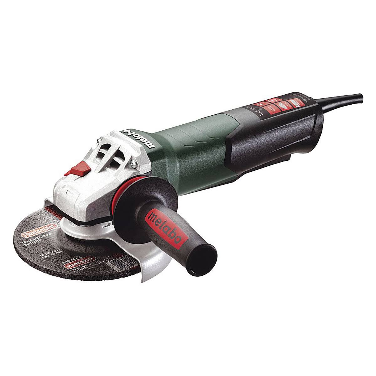 Metabo WEP 15-150 Quick Angle Grinder,6 inch,13 A,9600 Rpm,120Vac