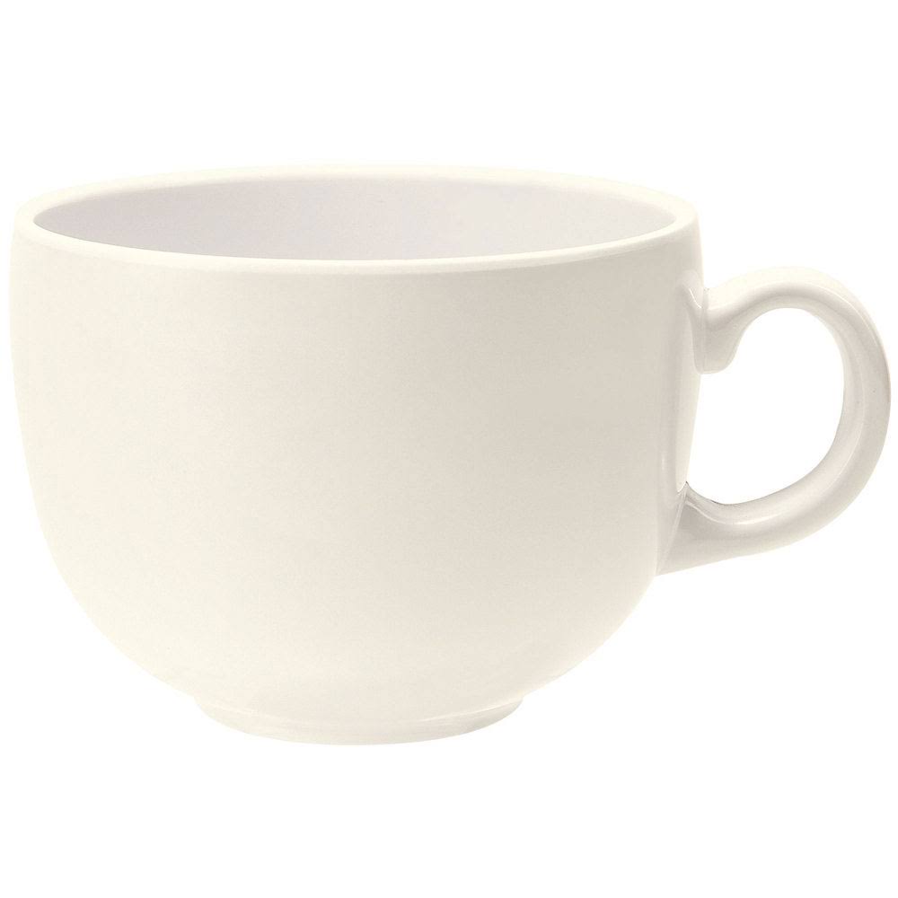 18 oz 4.5 x 3.25 Mug Ivory Melamine,12 Packs
