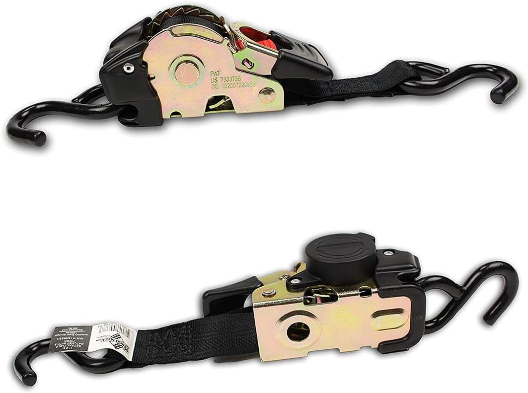 4 Auto Retract Ratchet Straps | 1
