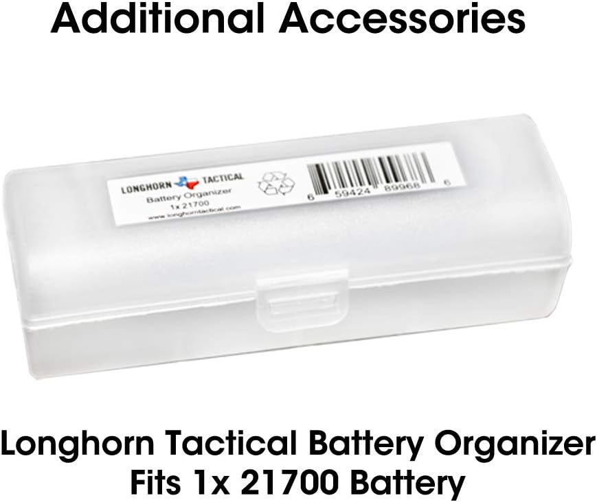 NITECORE P20i 1800 Lumen USB-C Rechargeable Strobe Ready Tactical Flashlight with LumenTac Battery Case