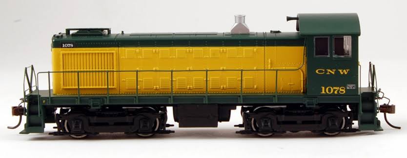 Bachmann 63215 HO Scale Alco S4 DCC Cu0026NW #1078 Sound Value Equipped Locomotive, White