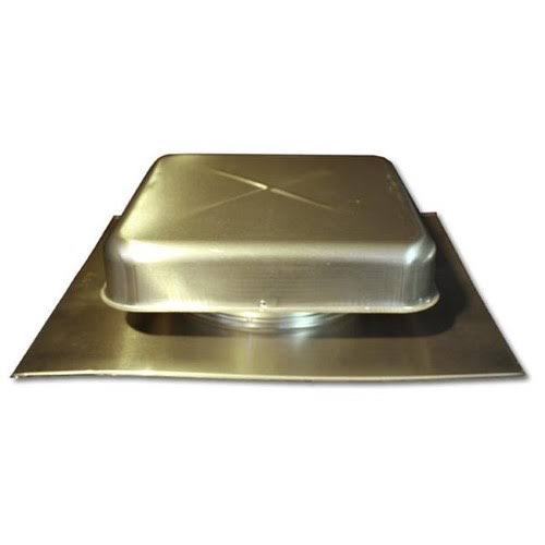 Air Vent RVA51BR Roof Vent Square Aluminum Brown - Pack of 12