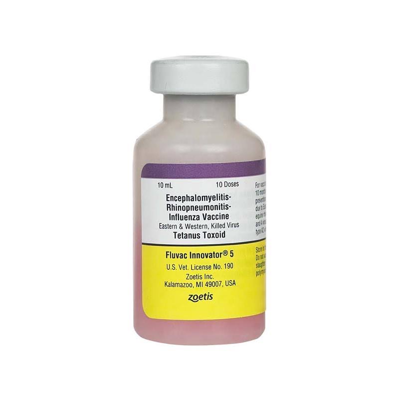 Fluvac Innovator 5 10 DS Vial for Horses by Zoetis