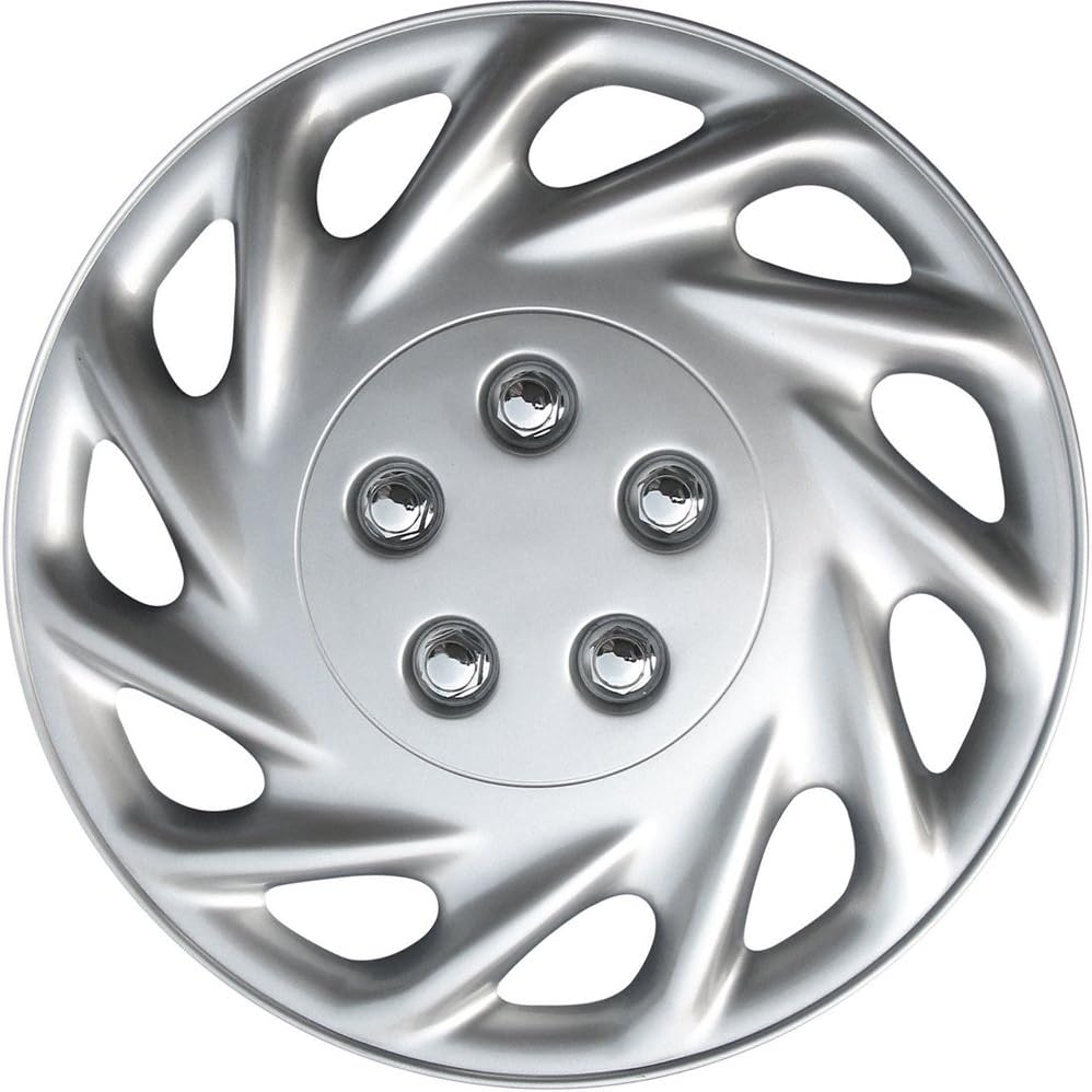 Hub-caps for 06-07 Saturn Relay (Pack of 4) Wheel Covers 17 inch Snap On Silver