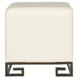 Safavieh Matthias Cream Accent Ottoman
