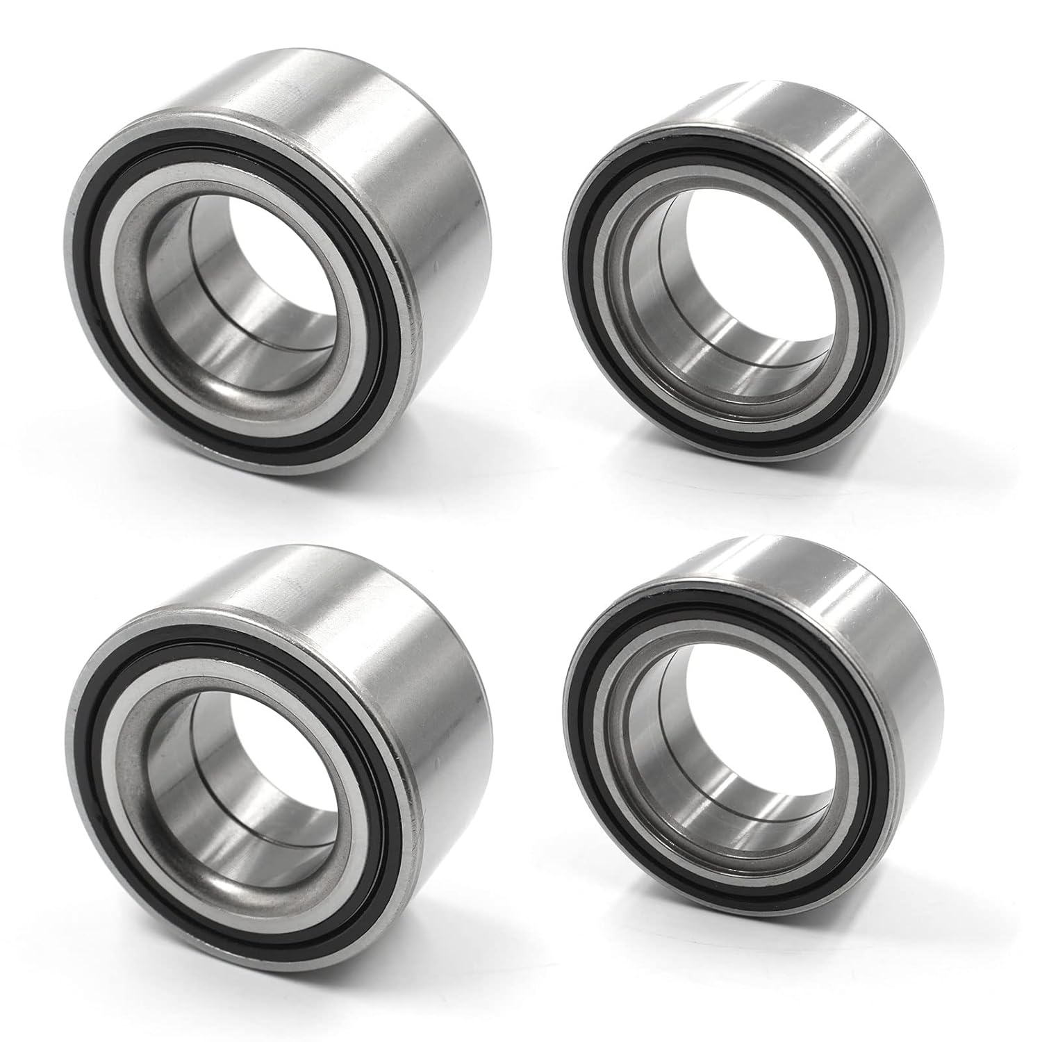 3514699 3514635 Front and Rear Wheel Bearings Compatible with Polaris Ranger RZR 800/RZR S 800 2010-2014,Ranger 900 XP/Ranger 900 Crew 2013-2016 Replaces # 3585502 3514627, 4pcs