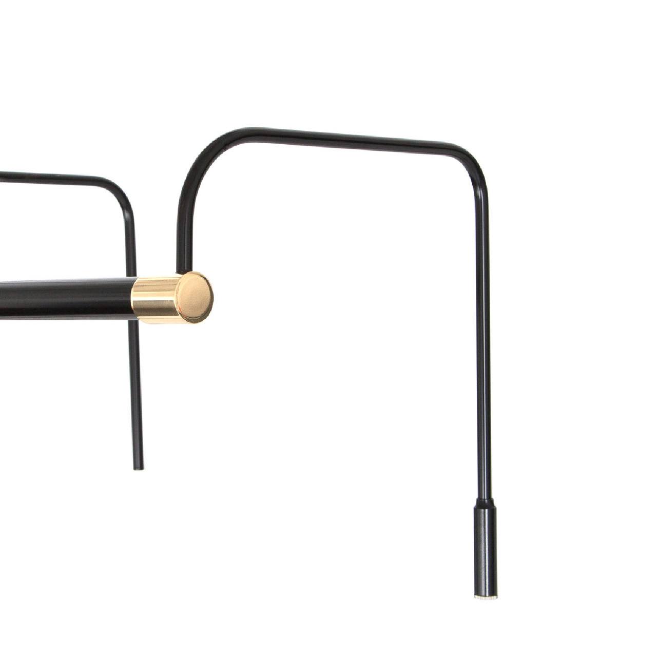 Cocoweb 16-inch Black Brass LED Tru-Slim Picture Light - SLED16BK