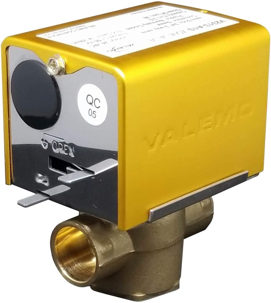 Valemo V2313-A1S Motorized Zone Valve, 2-way, 3/4