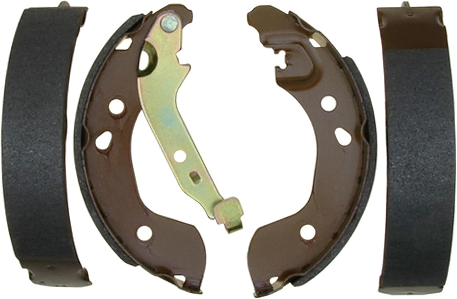 ACDelco Gold 171020B Bonded Rear Drum Brake Shoe Set