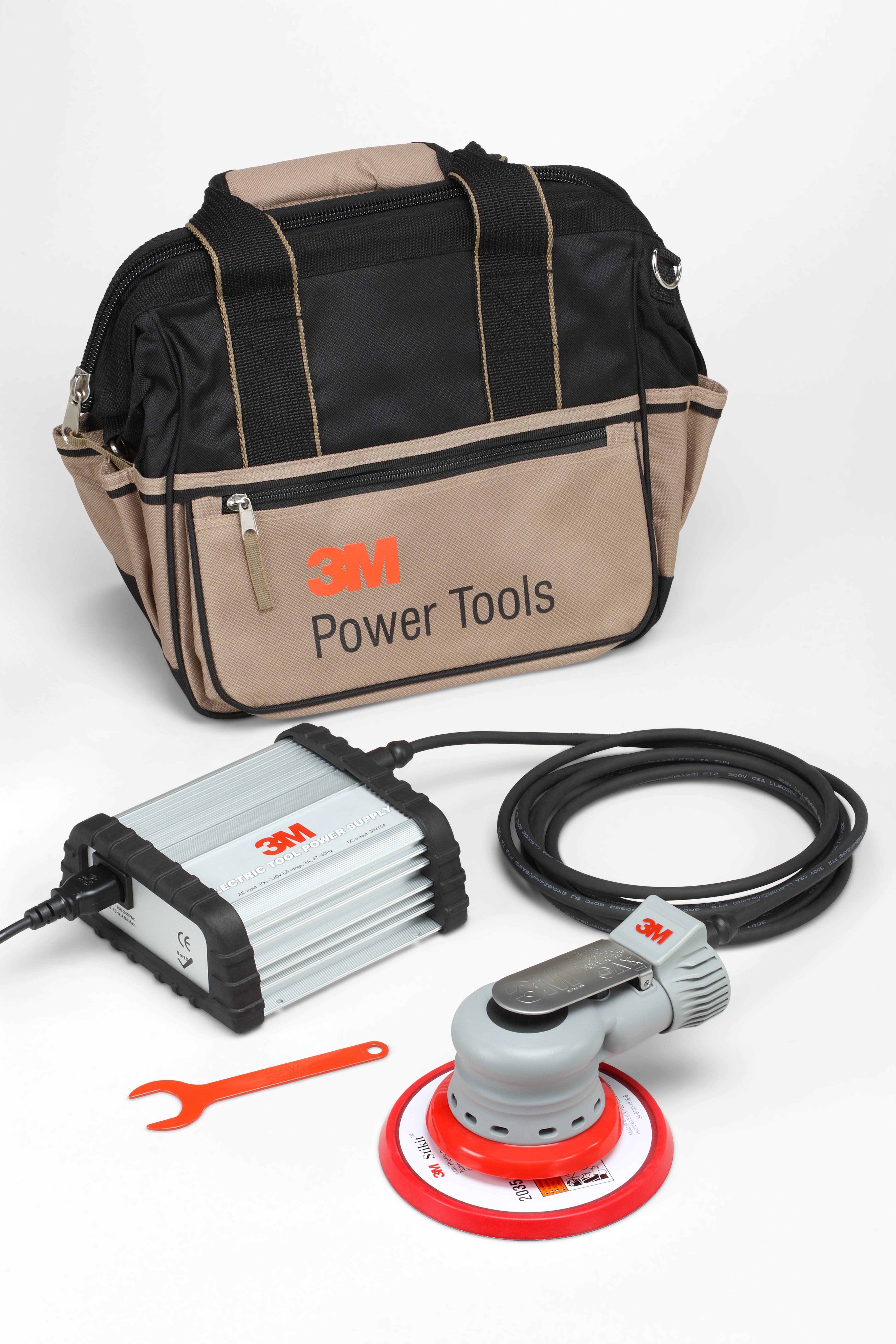 3M 28526 Refurbish and Repair for Electric Random Orbital Sander Kit, 6 in Non-Vac 3/16 Orb - Tool Only