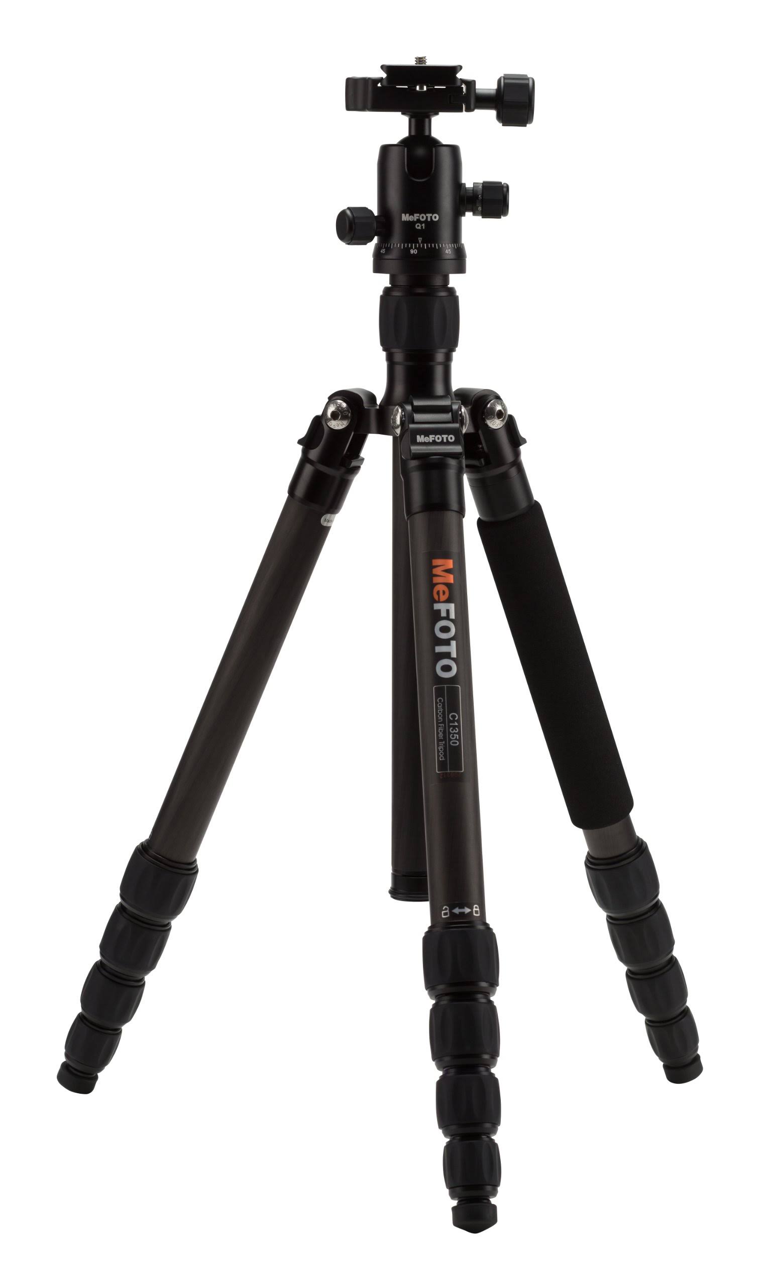 MeFOTO Roadtrip Carbon Fiber Travel Tripod Kit (Black)