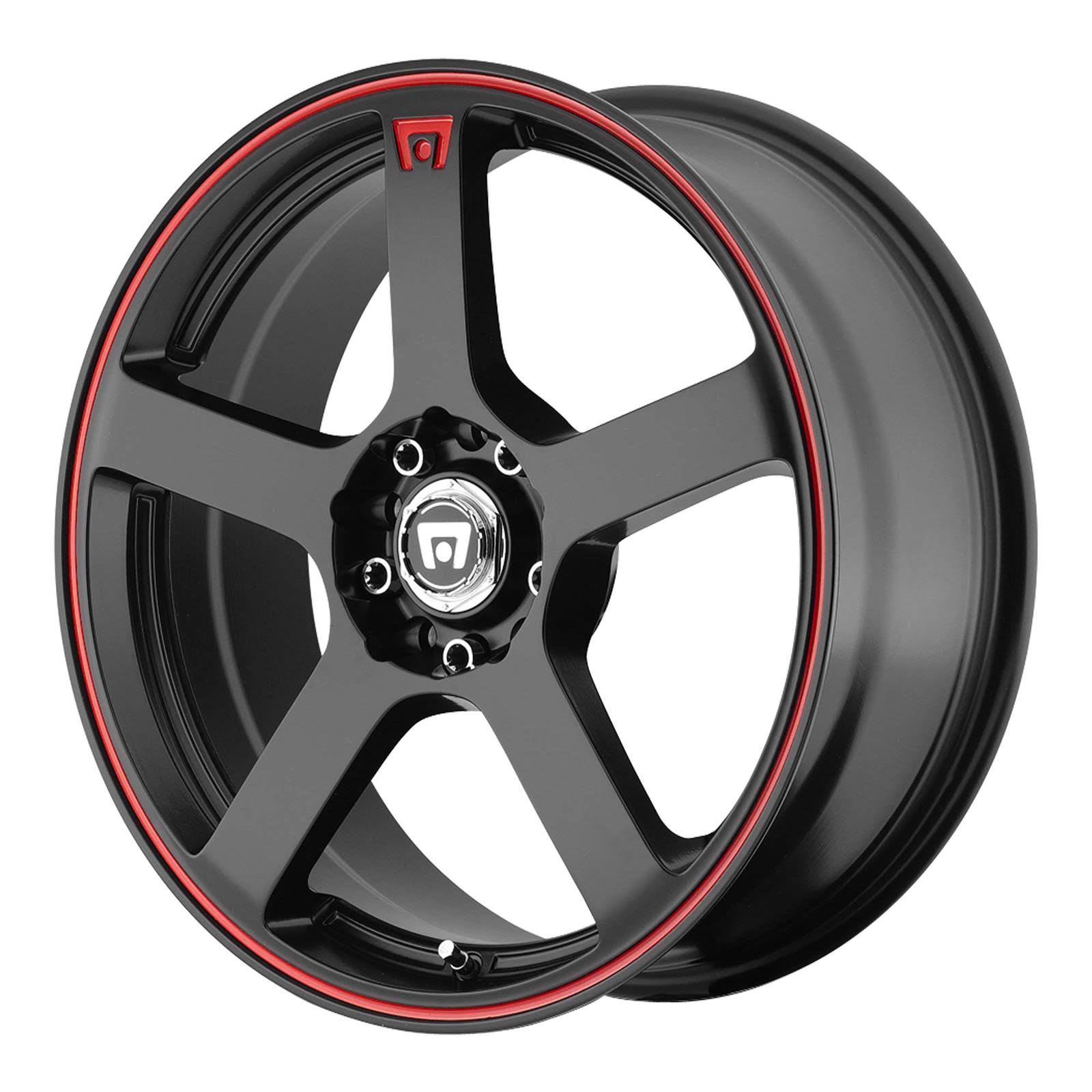 Motegi Racing Wheels MR116 Matte Black with Red Stripe