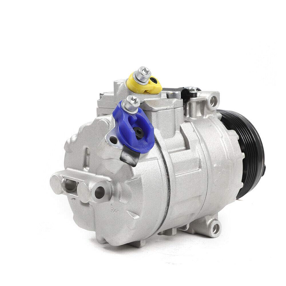 Futchoy CO 105116C A/C AC Compressor Air Conditioner Compressor with Clutch for B-M-W X3 M3 330Ci 330i 330xi 325i 325xi 325Ci 528i 530i 540
