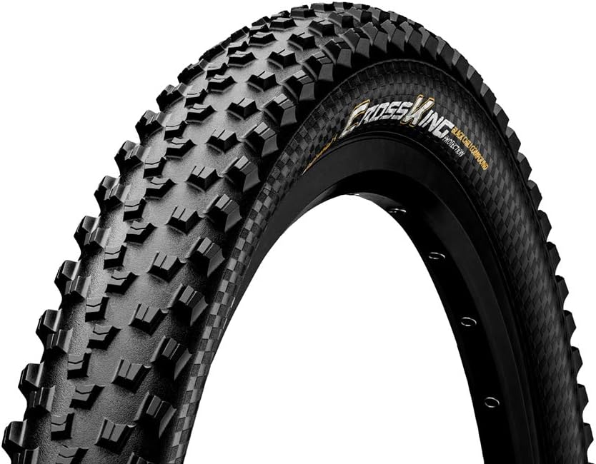 Continental Mountain Bike ProTection Tire - Black Chili, Tubeless, Folding Handmade MTB Performance Tire (26
