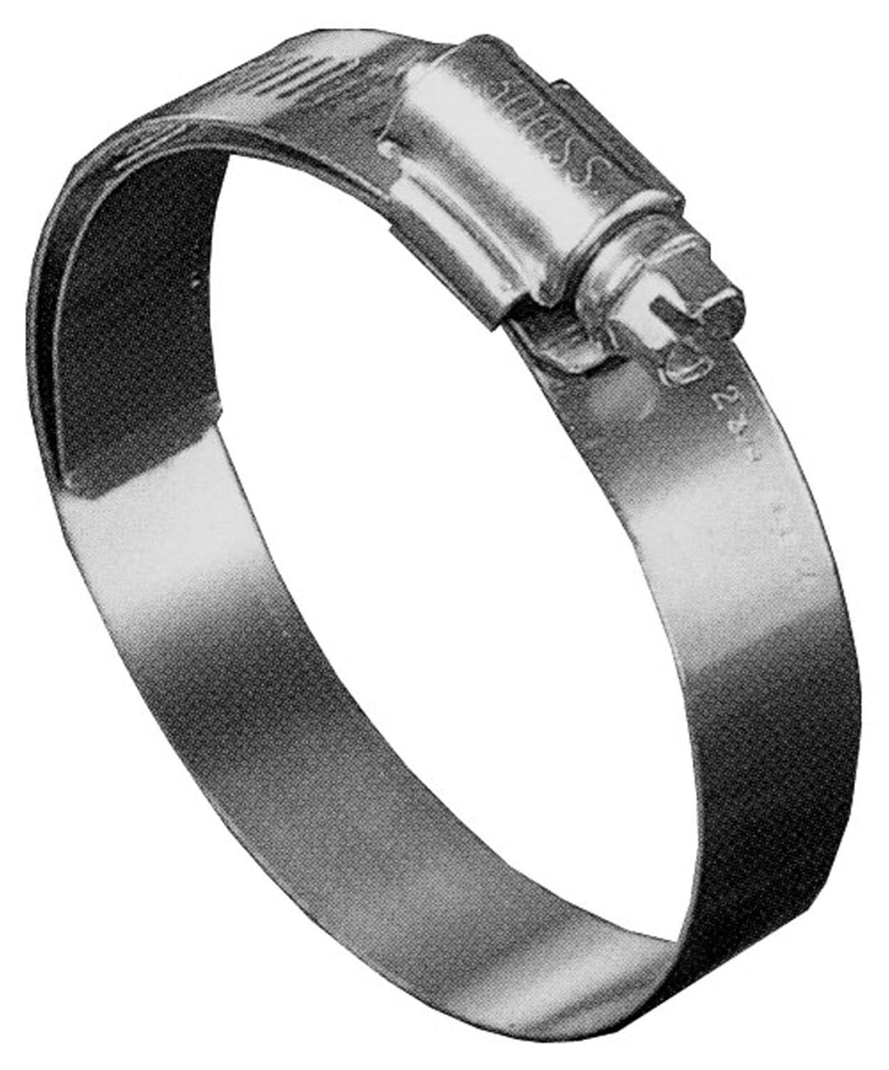 Precision Brand B44HL Shielded/Lined Worm Gear Hose CLAMP, 2-5/16x22 - 3-1/4x22 Clamping Dia. 10-Pack