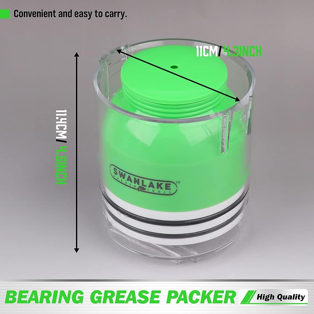 SWANLAKE Hand Bearing Packer,Wheel Bearing Packer Tool,Portable Bearing Packer,