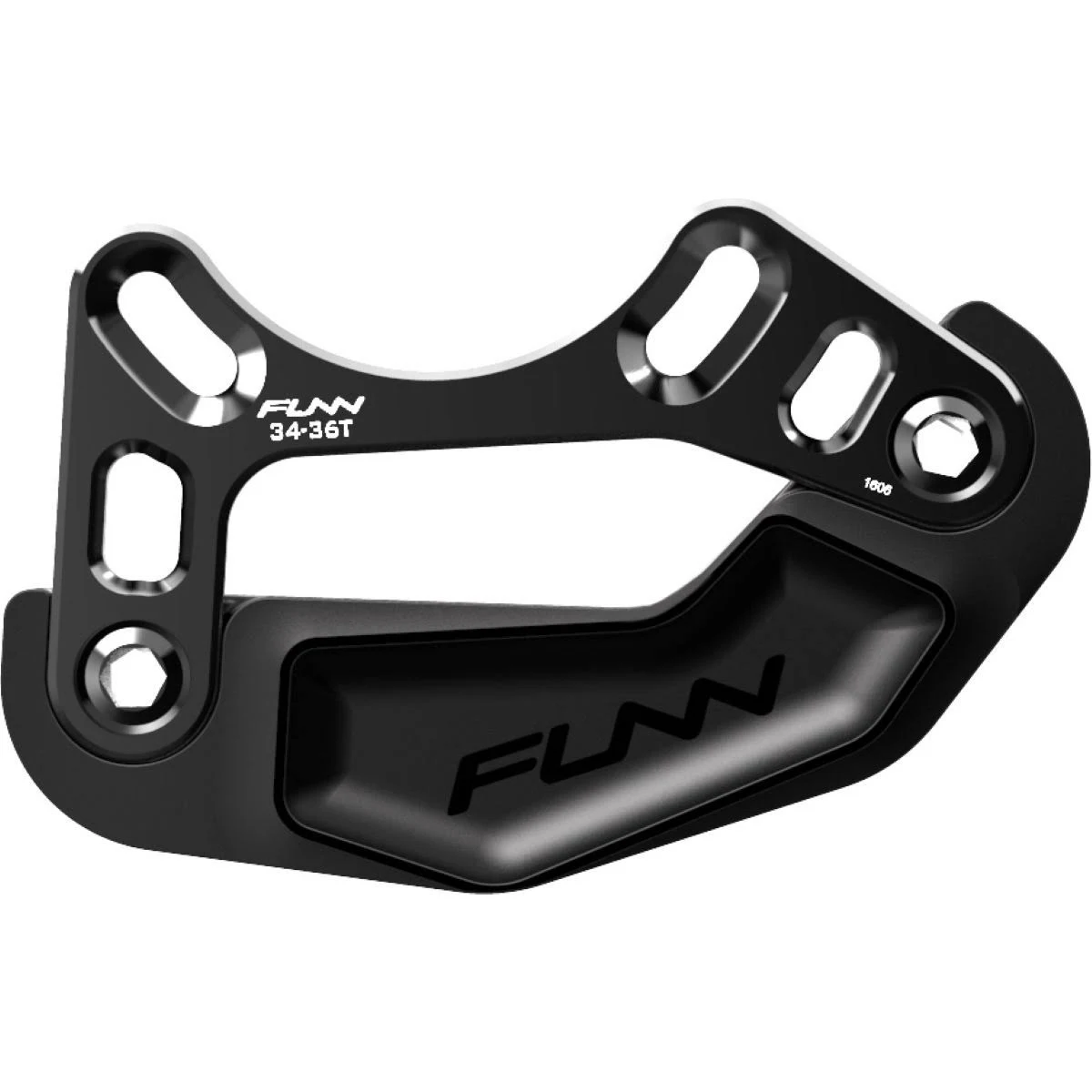 Funn Zippa Lite Bash Guard 34-36t Black Bash Guards