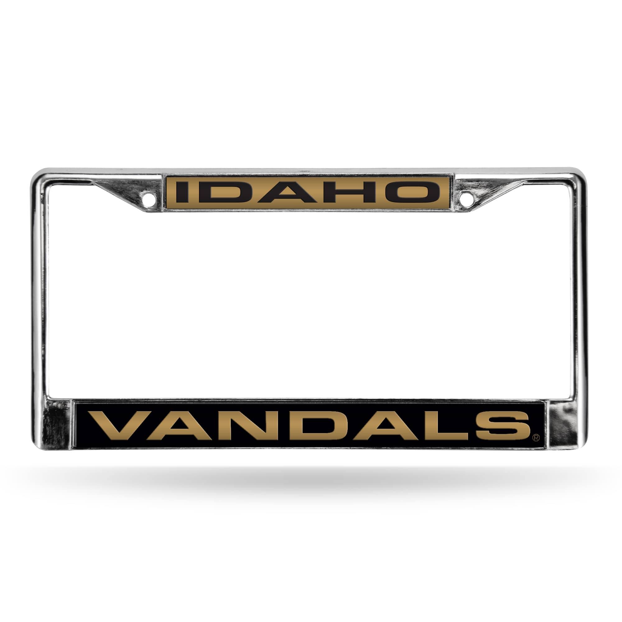 6x22 x 12x22 Black and Brown College Idaho Vandals License Plate Cover