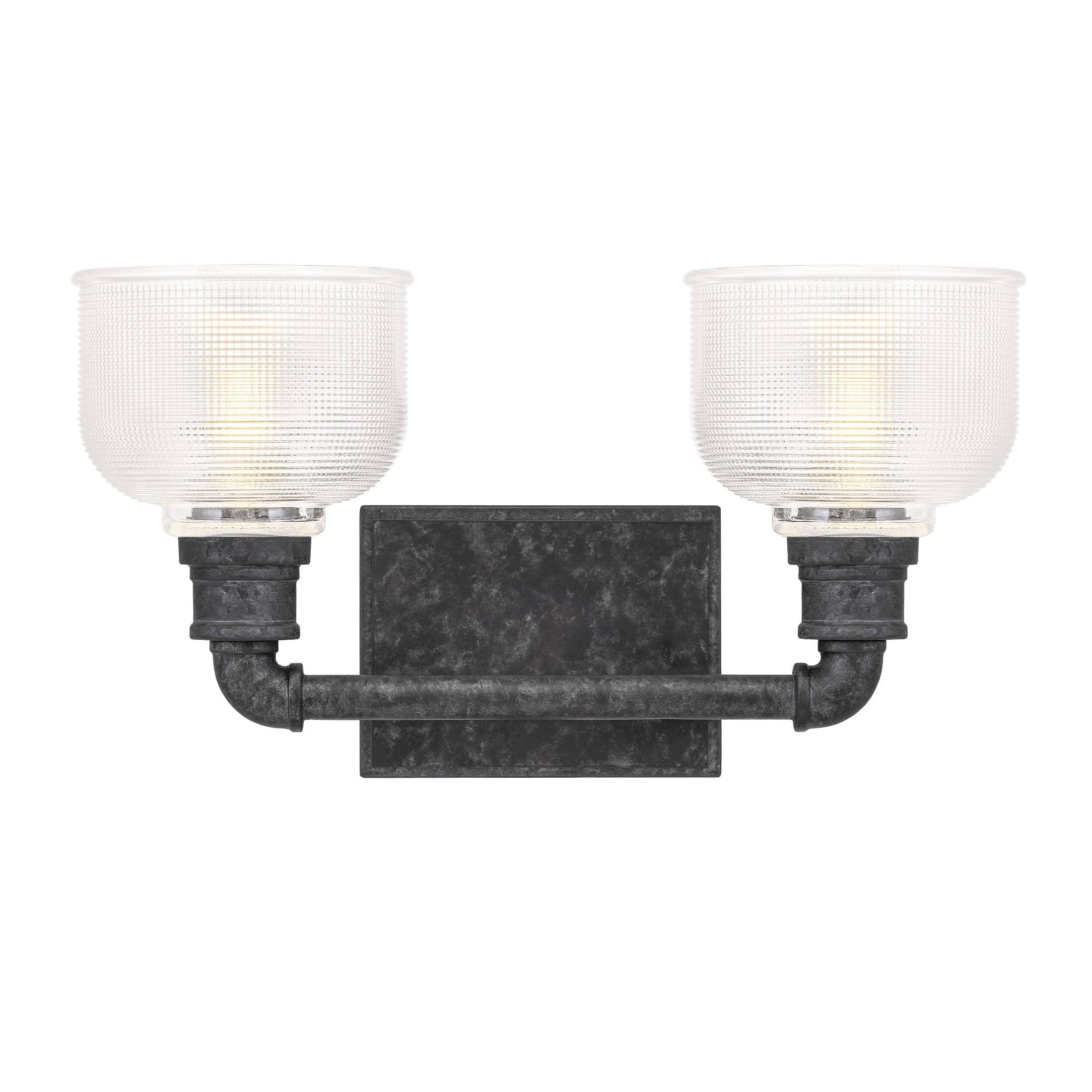 Quoizel Lighting BOO8616OK Boomer Bath 2 Light Old Black