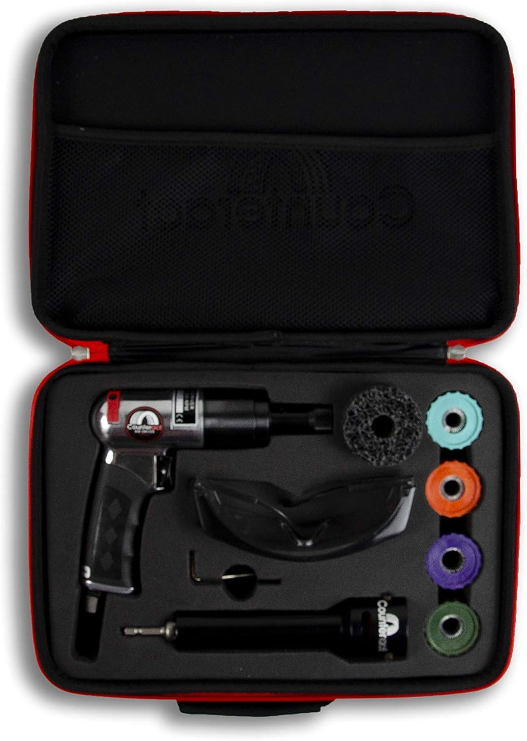 Counteract STK-13AD Automotive Wheel Cleaning Kit with Low Speed Air Driver