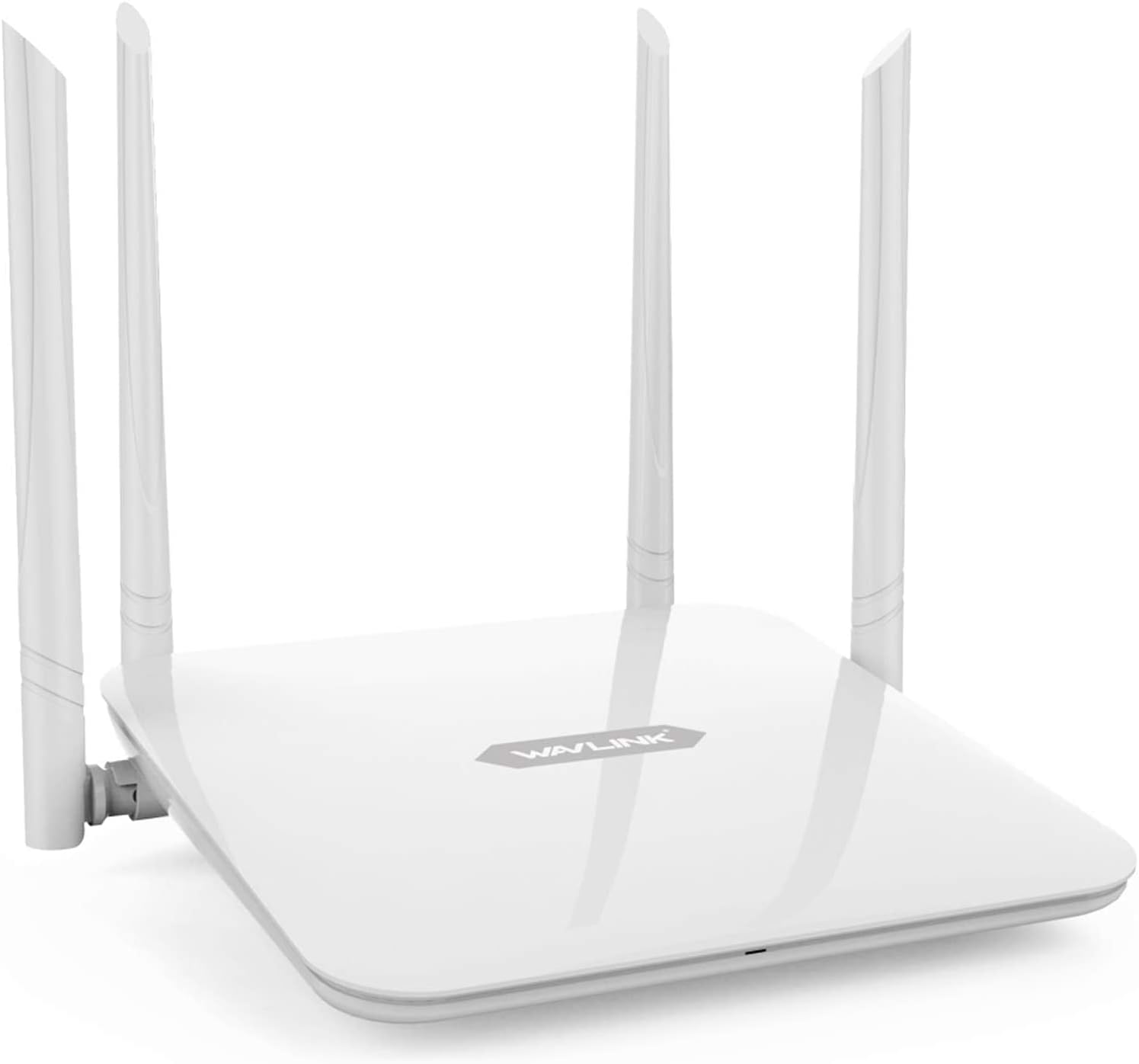 WAVLINK AC1200 Dual-Band Wireless WiFi Router,High Speed Internet Smart Router with 4x5dBi High Gain Antenna for Home Office(Gigabit WAN Ports/Access Point/WISP/WPS/Guest Wi-Fi) Pack of 2