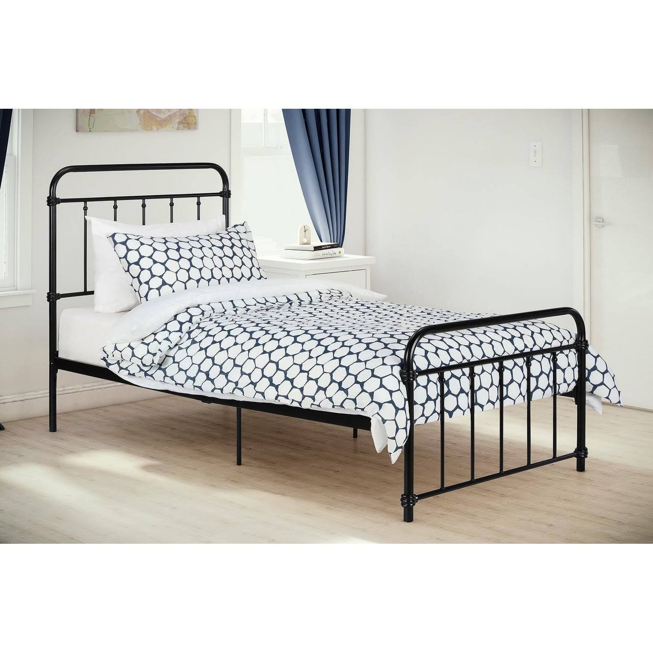 DHP Wallace Metal Bed (White - Full)