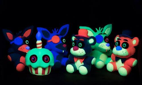 Funko Plush: Five Nights at Freddy's - Blacklight (One