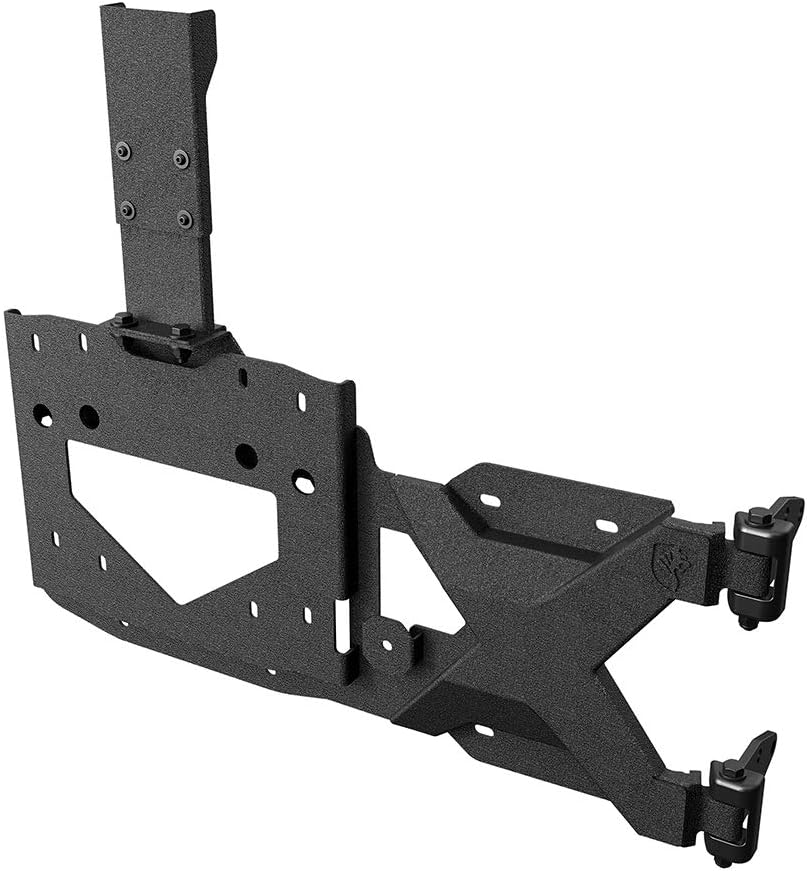 Tyger Auto TG-TR8J88818 Tire Carrier Kit Compatible with 2018-2022 Jeep Wrangler JL (Incl. 21-22 4xe, not for JK) Textured Black for up to 37inch Spare Tire