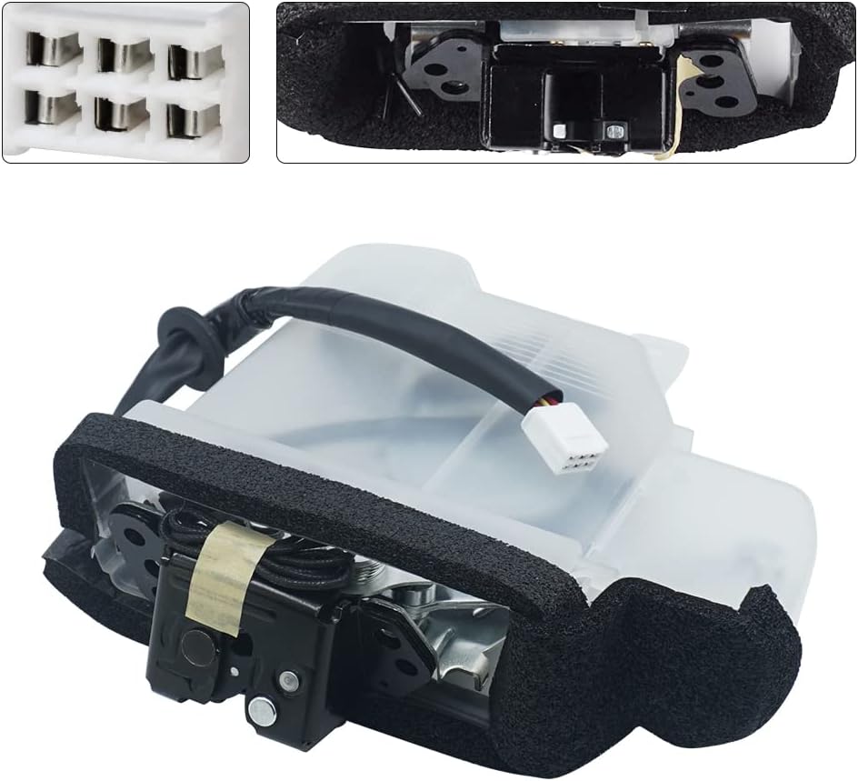 Triumilynn Tailgate Lock Latch Actuator Rear Door Hatch for Toyota 4Runner 2003-2009 Rear Liftgate Back Door Hatch Latch with Motor 69110-35090