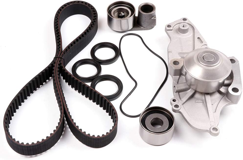 OCPTY Timing Belt Kit water pump with gasket Compatible for 97-99 01-03 for Acura CL 99-03 for Acura TL 98-02 for Honda for Accord 99-04 for Honda Odyssey 03-04 for Honda Pilot