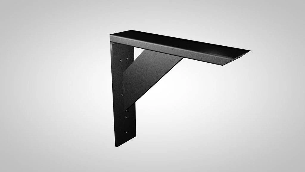 Large Shelf Industrial Bracket, 26x12 - The Original Granite Bracket