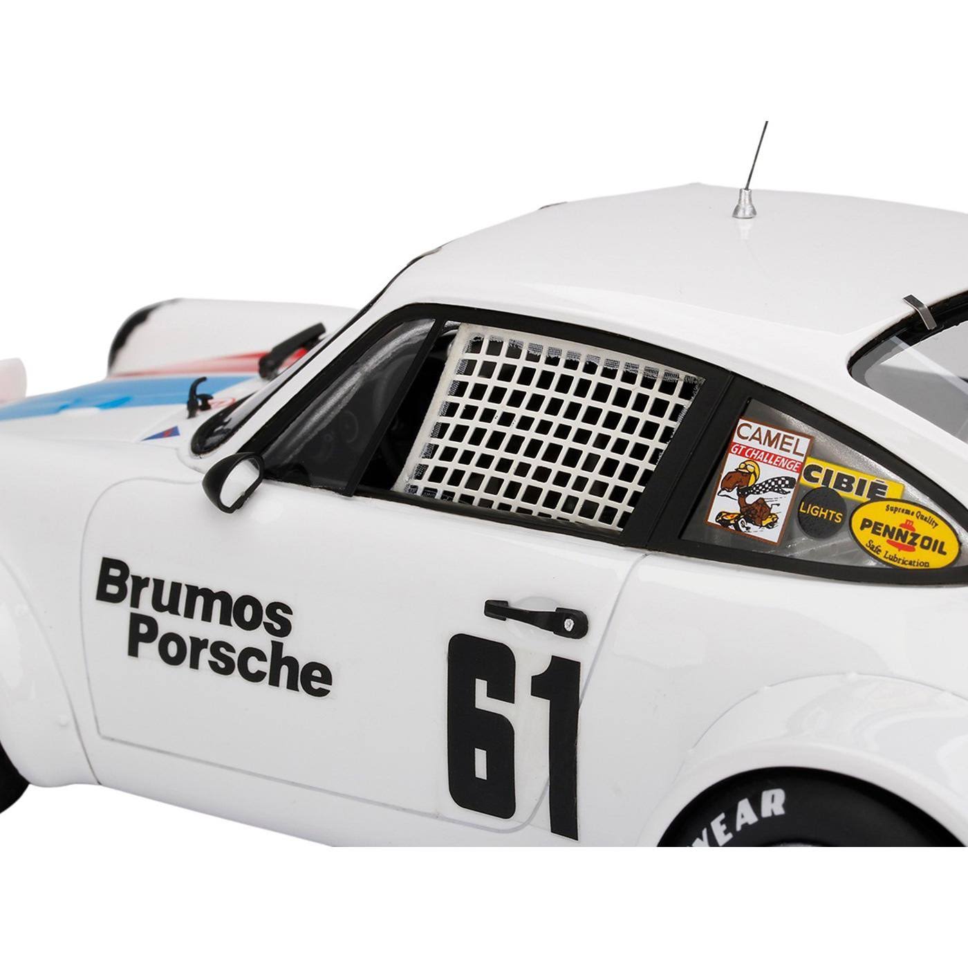 Porsche 934/5 #61 Brumos Porsche 3rd Place Sebring 12 Hours (1977) 1/18 Model Car by Top Speed
