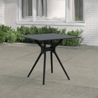 Farrah Dining Table Color: Black