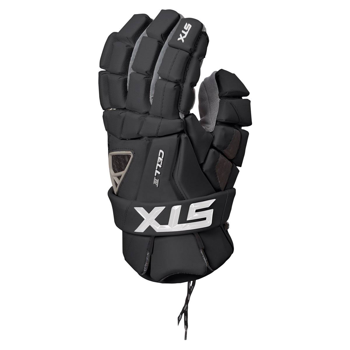 STX Cell IV Lacrosse Gloves 12x22 / Black