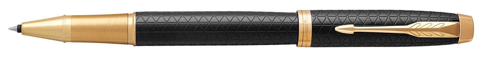 Black/Gold Parker Im Premium Rollerball Pen