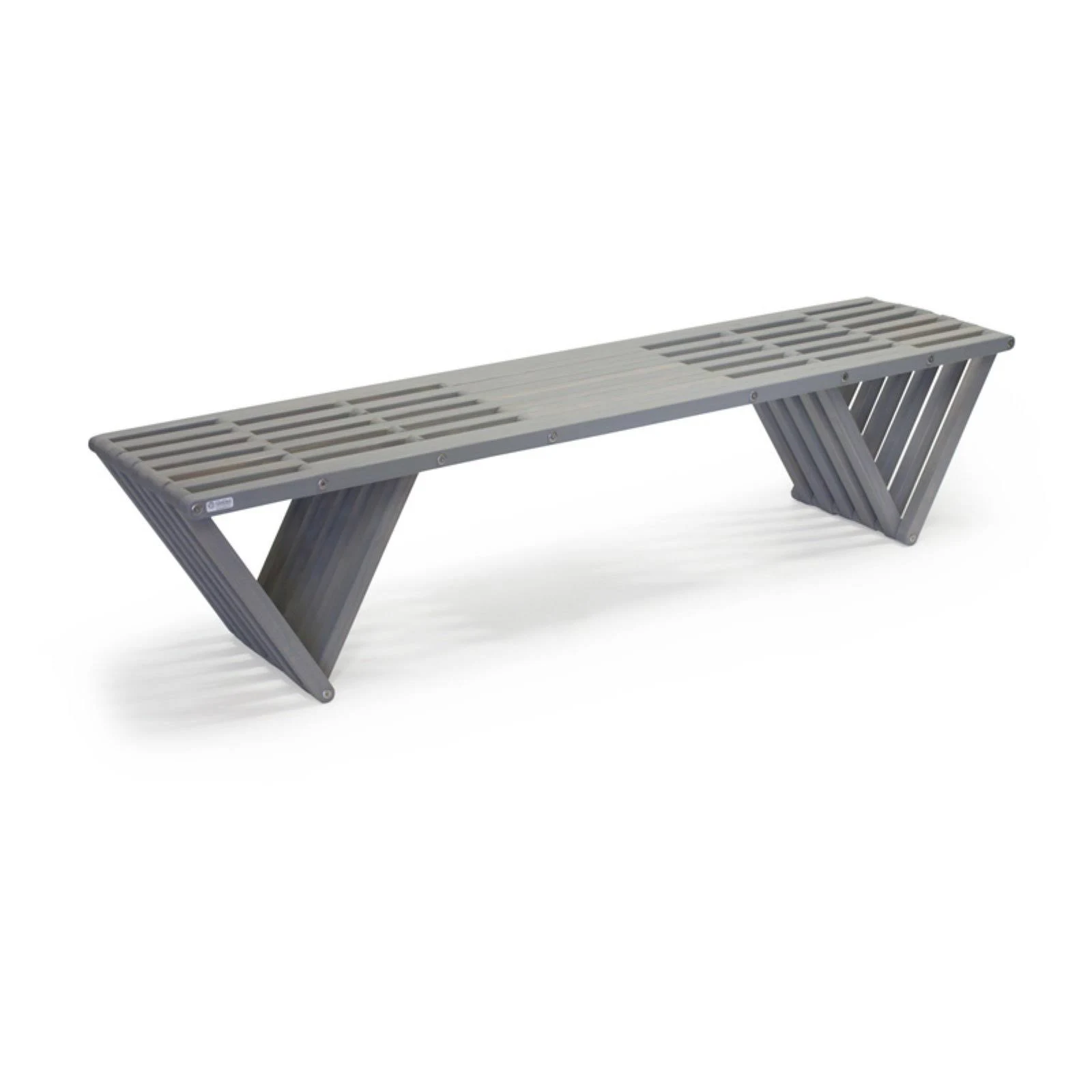 GloDea XQuare Pine X70 Backless Garden Bench