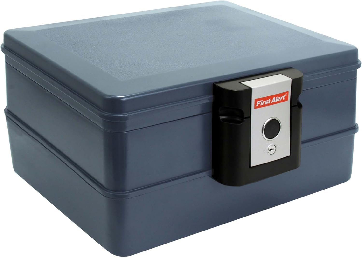 First Alert 2030F 0.39 Cubic Feet Fire and Water Safe, Grey, Small Pack of 2