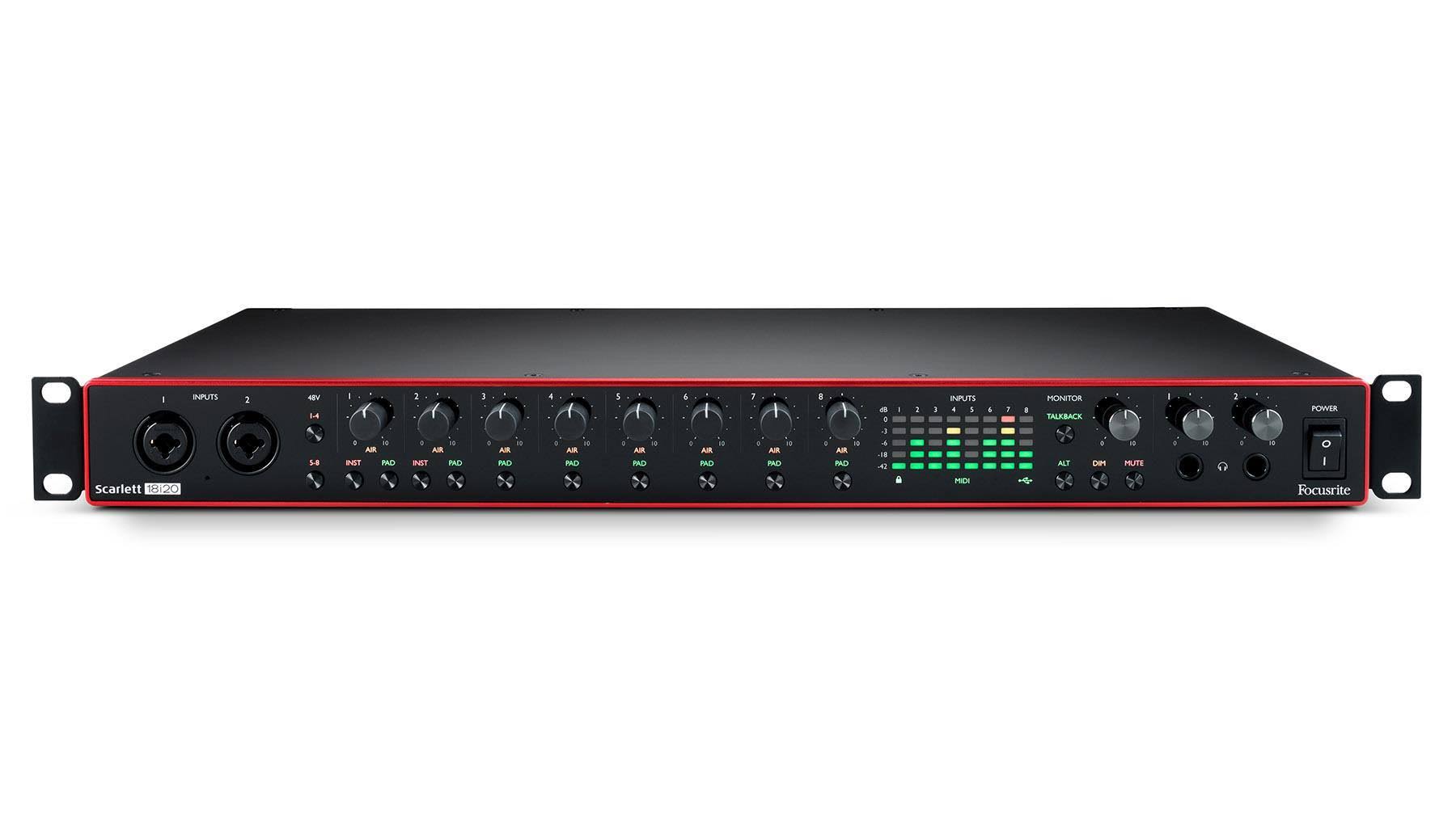 Focusrite Scarlett 18i20 (3rd Gen) USB Audio Interface