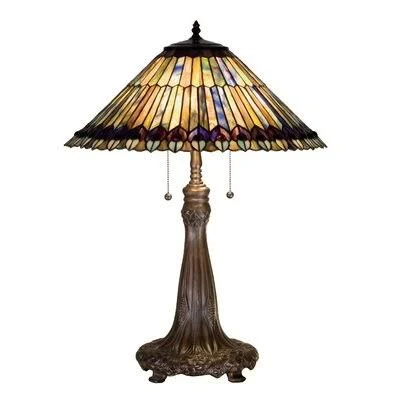 Diane Jewe Peacock 27x22 Table Lamp Astoria Grand